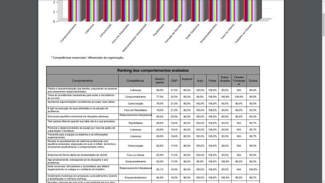 Relatório Comportamental Simplificado