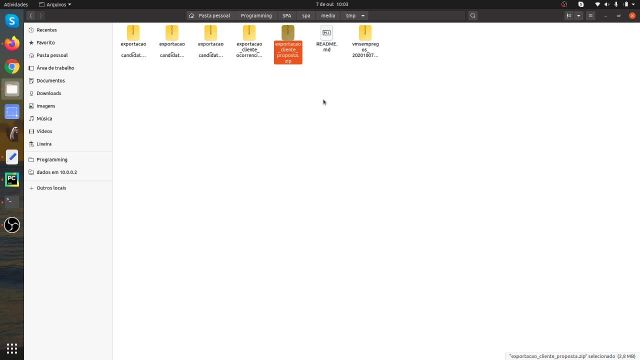 Tweezer   Exportação de anexos