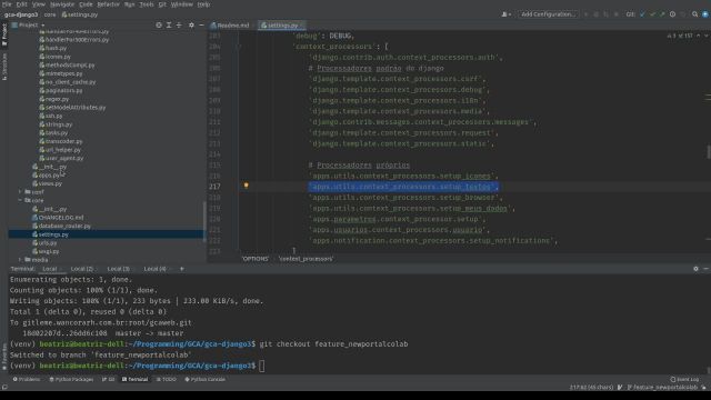 GCA – Padronização de Textos