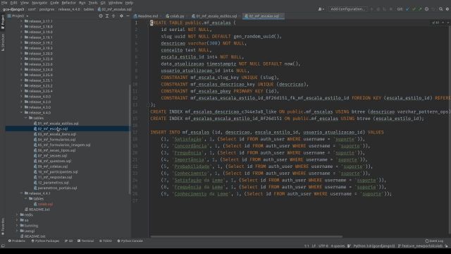 GCA – Onde entra o postgres com o django