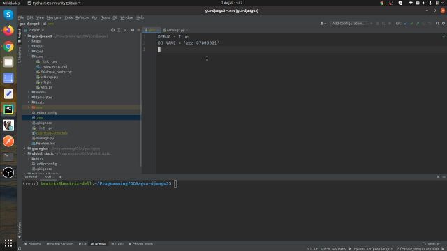 GCA – Como executar o sistema no browser