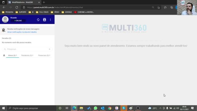 Multi 360 - Avaliação do Atendimento CHAT