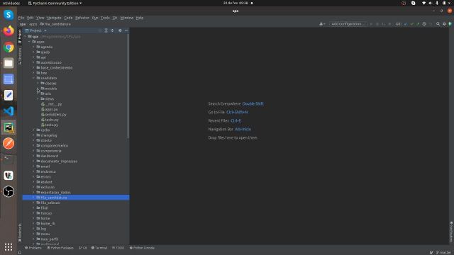 Tweezer – Estrutura de diretórios do django (MVT)