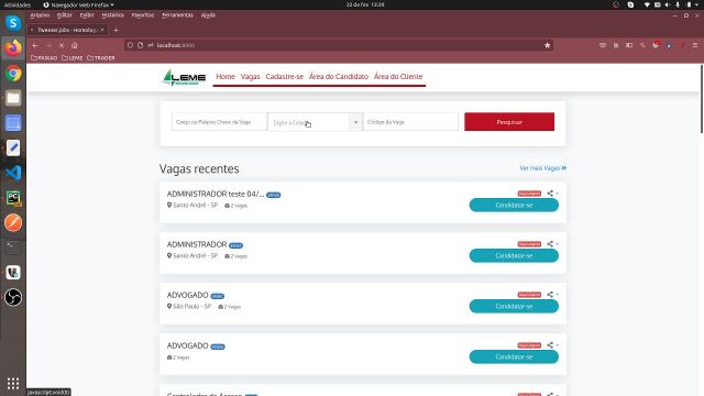 Tweezer – Como executar o sistema no browser