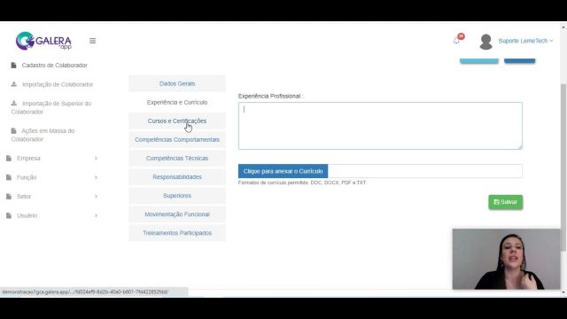 Cadastro Colaborador