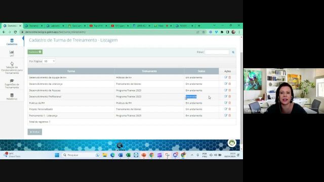 Fusan - Treinamento Módulos de T&D e Banco de Talentos