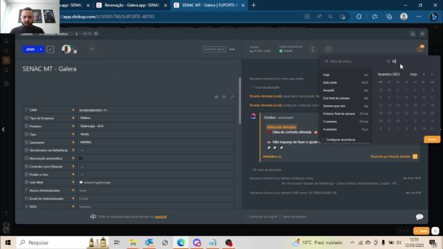 Gestão de Contratos Tecnicos