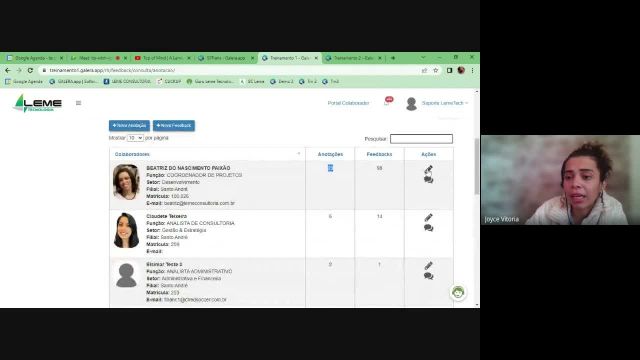 SP Trans - Treinamento DB/Feedback + PDI