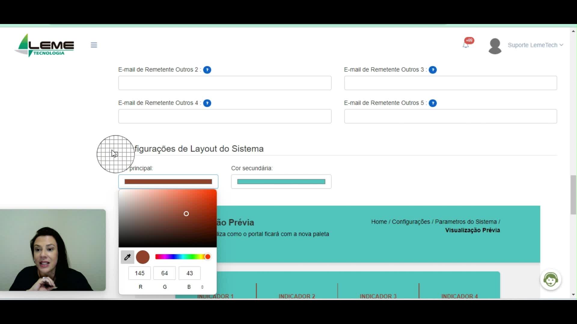 Alterar Cores e Logo no Galera.app