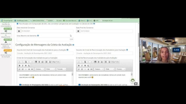 Economus - Treinamento Módulo Avaliação de Desempenho - Etapas 1 2 3 4 e 5