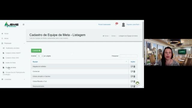 Economus - Treinamento Módulo de Metas