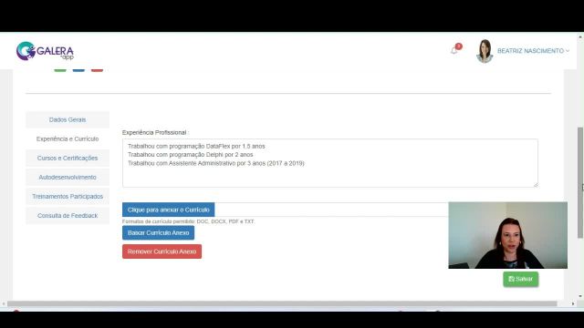 Cadastro de Cursos e Certificados